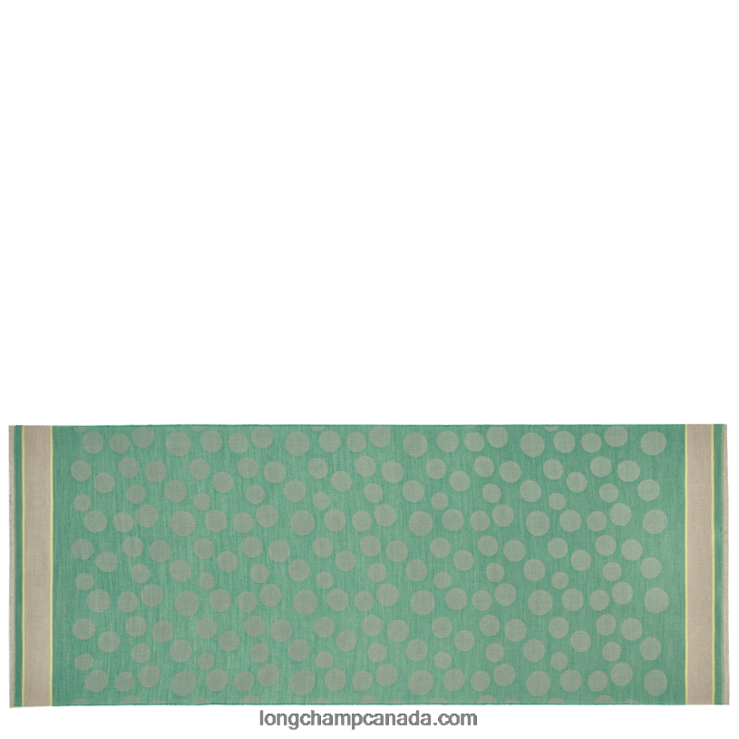 Longchamp Spring/Summer 2023 Collection Stole VJ2H4993 Grass/Green Light