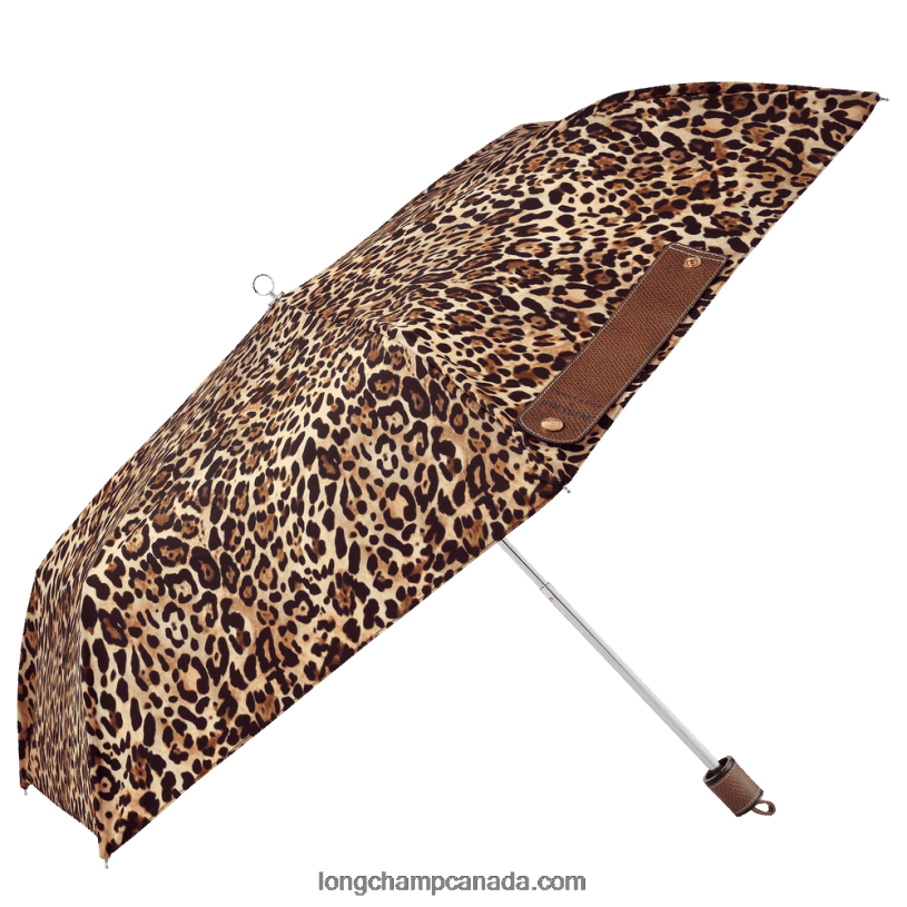 Longchamp X D'heygere Umbrella VJ2H4966 Panther print