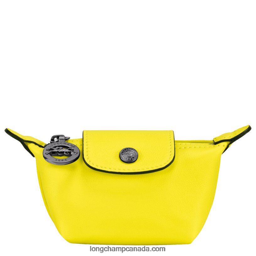 Longchamp Le Pliage Xtra Coin purse VJ2H4546 Lemon