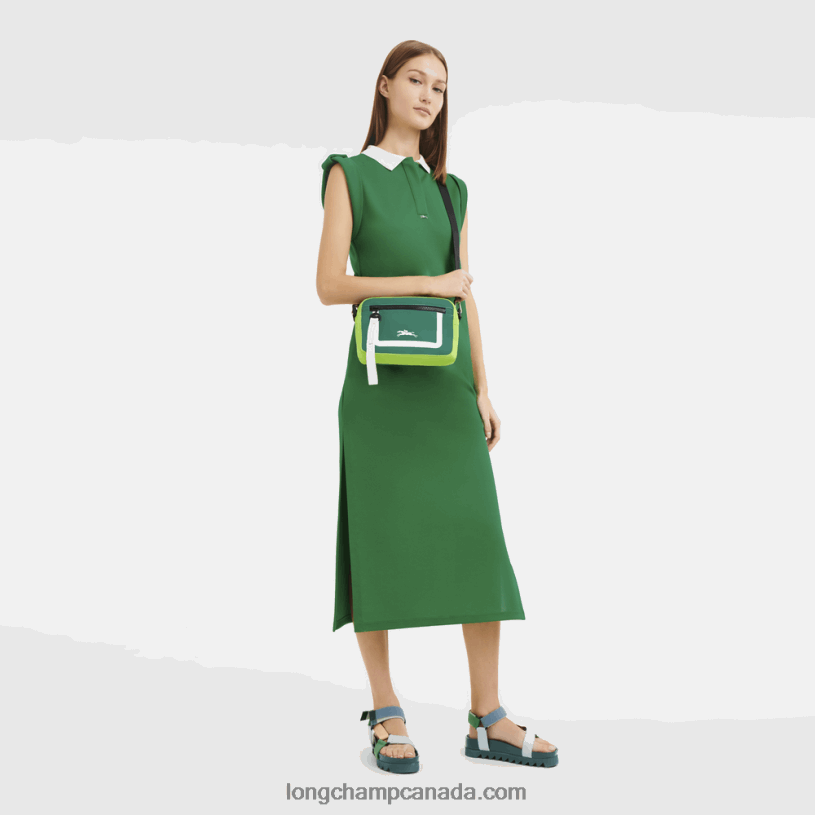 Longchamp Le Pliage Collection Camera bag S VJ2H4334 Grass/Green Light