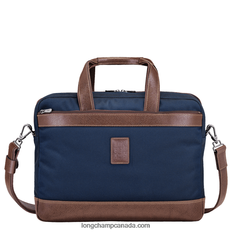 Longchamp Boxford Briefcase L VJ2H41089 Blue