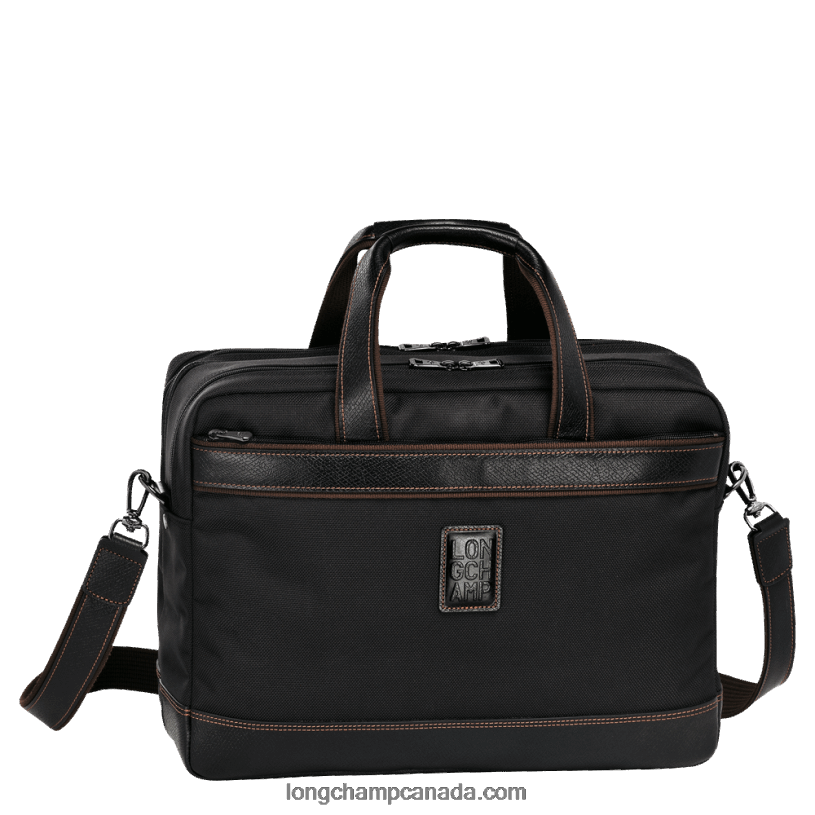 Longchamp Boxford Briefcase L VJ2H41096 Black