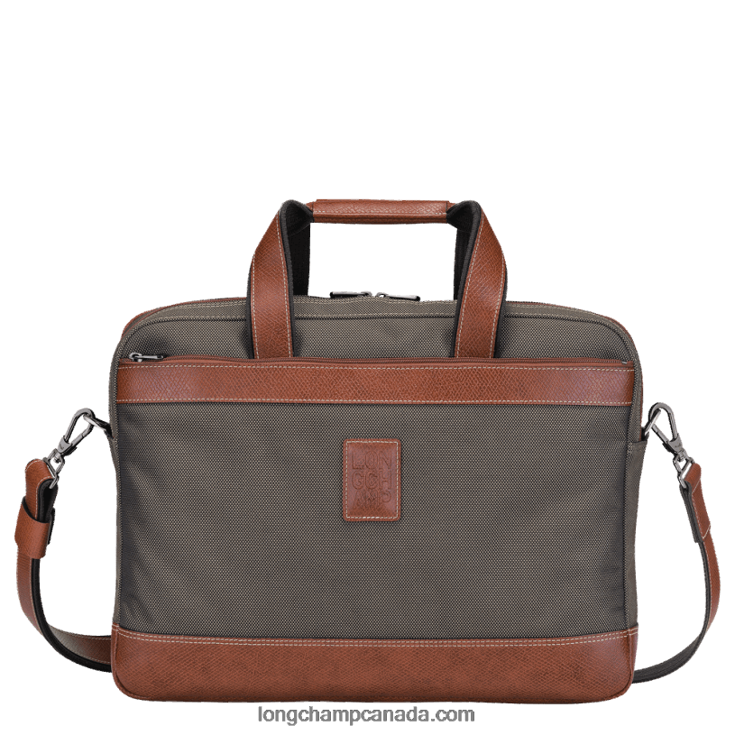 Longchamp Boxford Briefcase L VJ2H41097 Brown