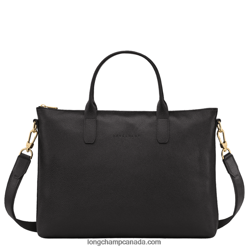Longchamp Le Foulonne Briefcase S VJ2H4467 Black