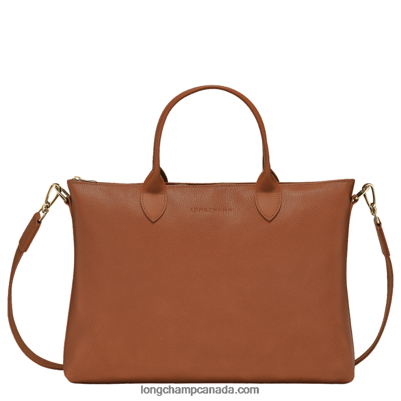 Longchamp Le Foulonne Briefcase S VJ2H4468 Caramel