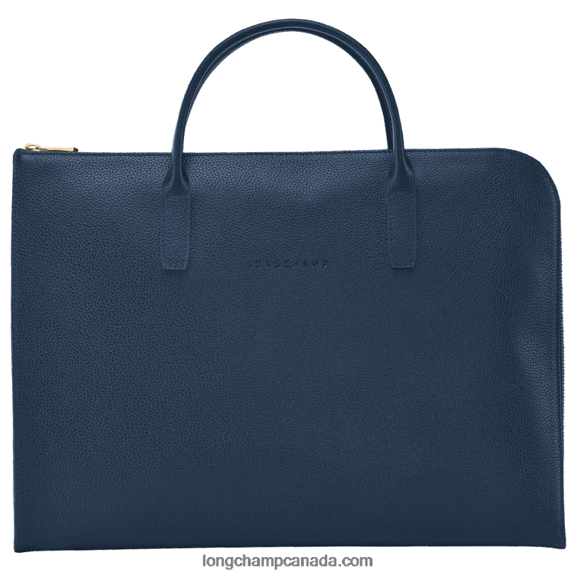 Longchamp Le Foulonne Briefcase S VJ2H4474 Navy