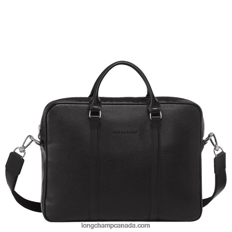Longchamp Le Foulonne Briefcase XS VJ2H4475 Black