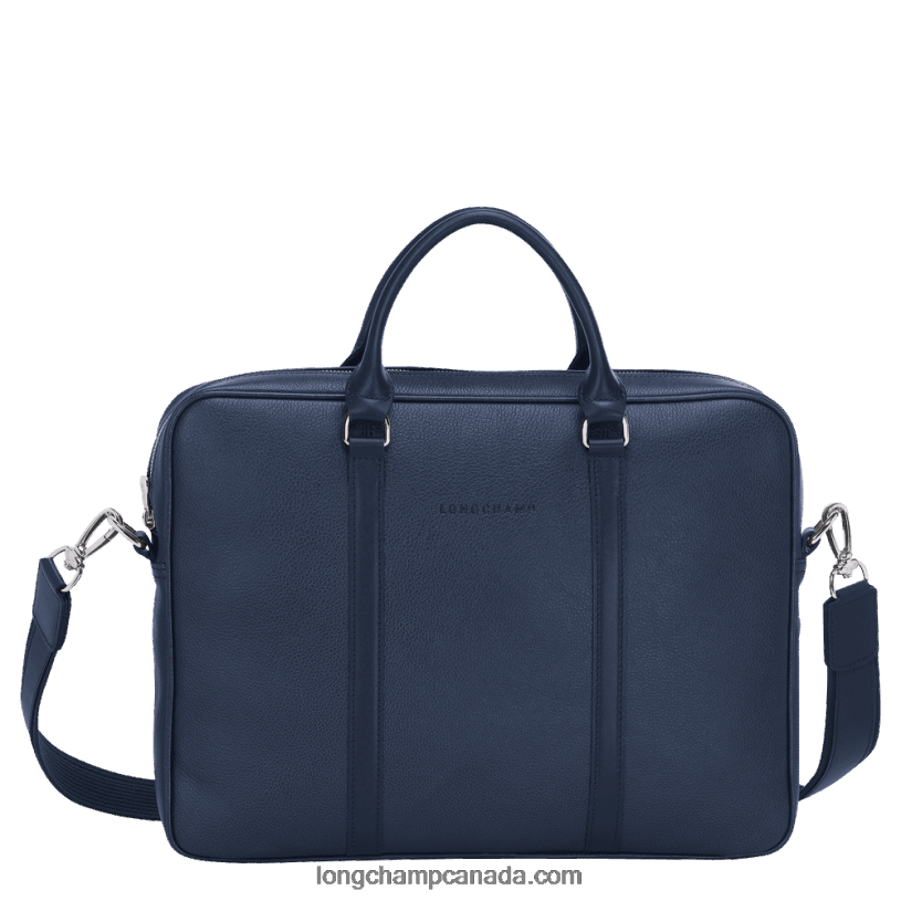 Longchamp Le Foulonne Briefcase XS VJ2H4476 Navy