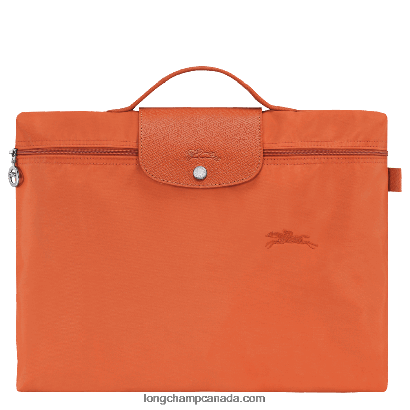 Longchamp Le Pliage Green Document folder VJ2H4497 Carot