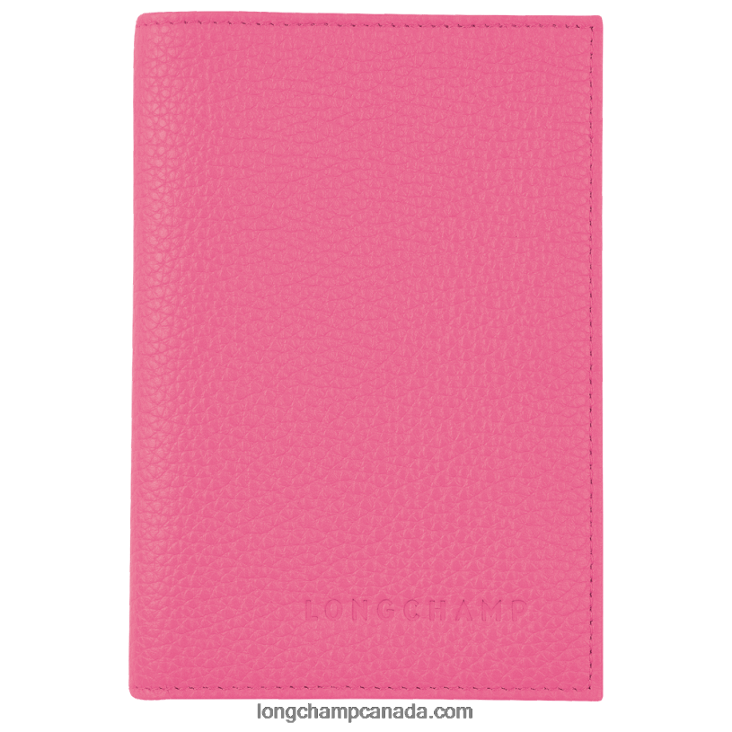 Longchamp Le Foulonne Passport cover VJ2H4729 Candy