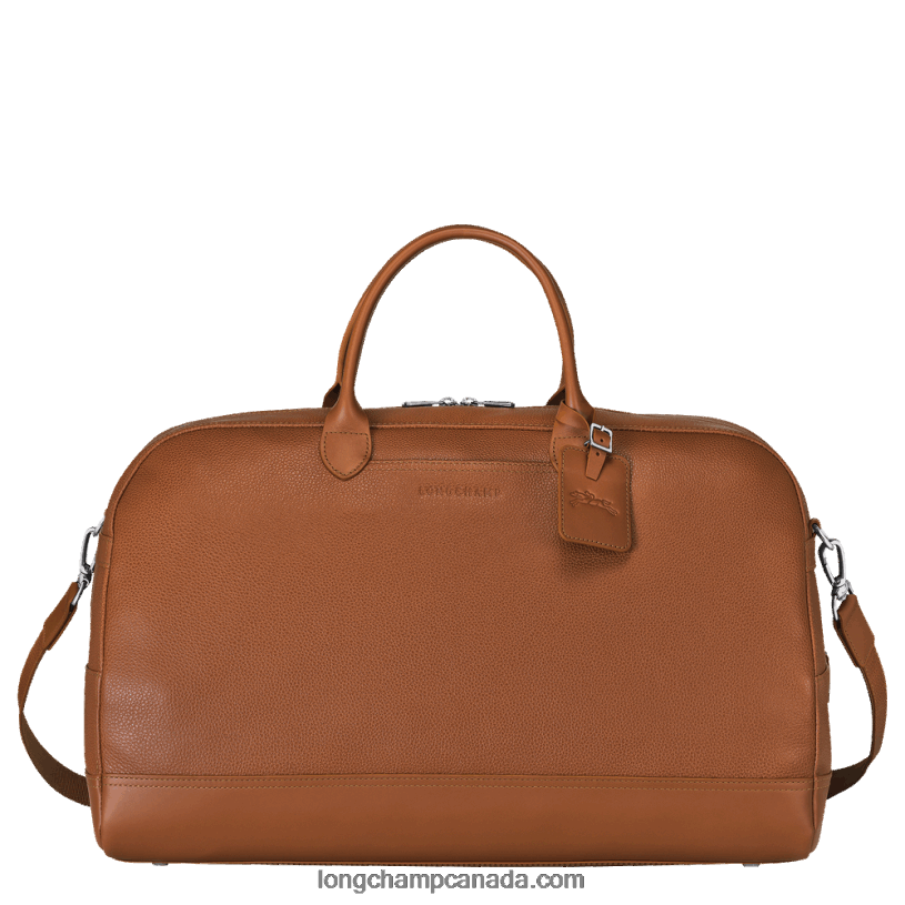 Longchamp Le Foulonne Travel bag M VJ2H4825 Caramel