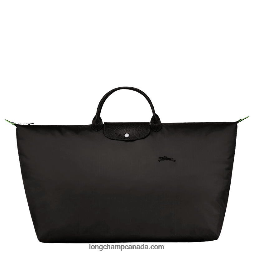 Longchamp Le Pliage Green Travel bag M VJ2H4793 Black