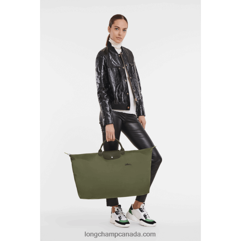 Longchamp Le Pliage Green Travel bag M VJ2H4794 Forest