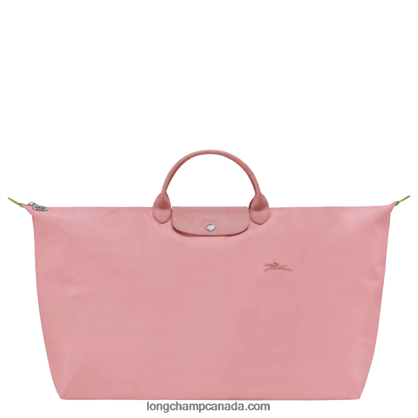 Longchamp Le Pliage Green Travel bag M VJ2H4799 Petal Pink