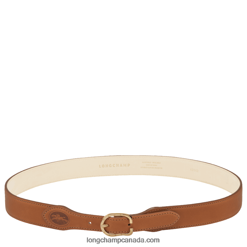 Longchamp 1980 Ladies' belt VJ2H4920 Cognac