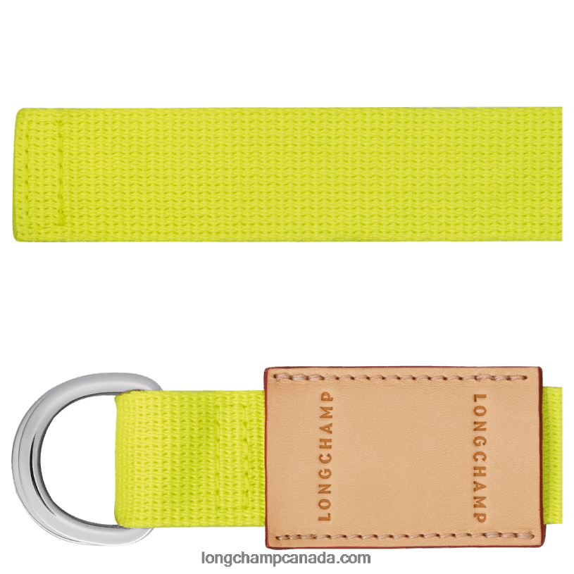 Longchamp Le Pliage Re Play Ladies\' belt VJ2H4957 Lemon