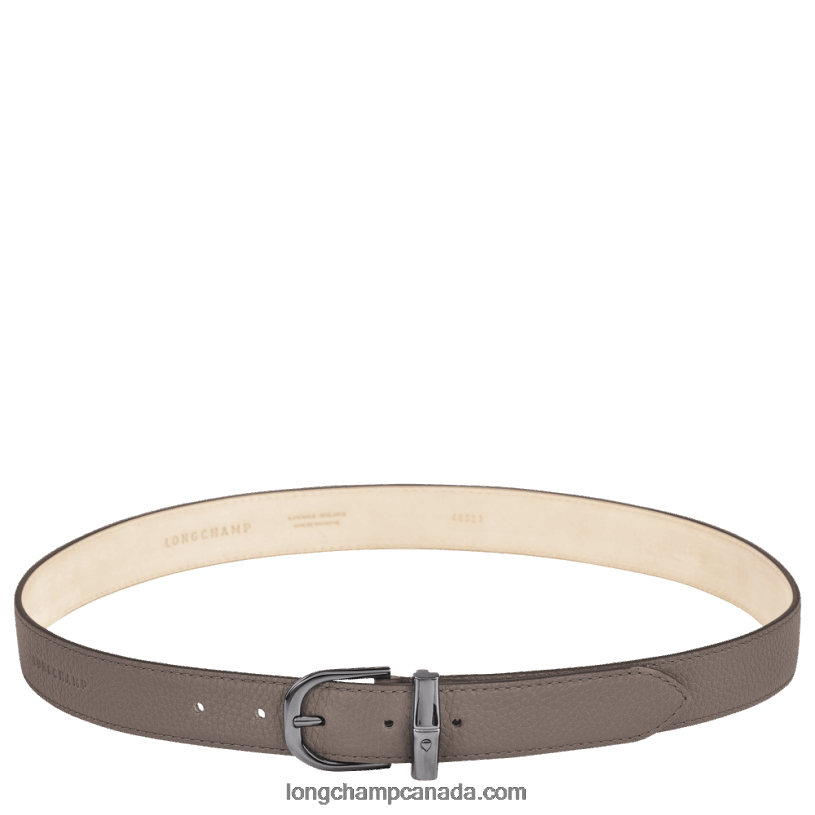 Longchamp Roseau Ladies' belt VJ2H4913 Grey