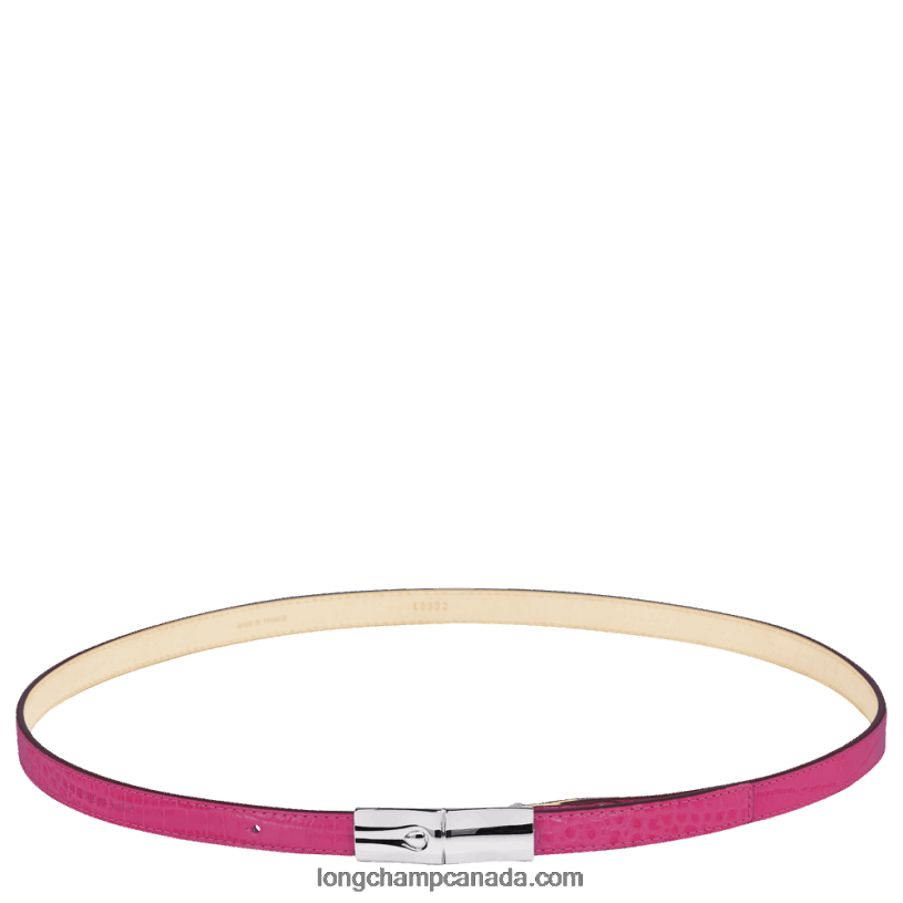 Longchamp Roseau Ladies' belt VJ2H4915 Fuchsia