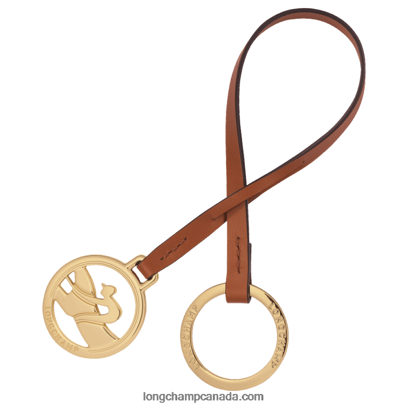 Longchamp Box Trot Key rings VJ2H4741 Cognac