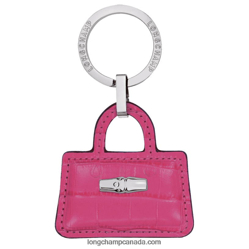 Longchamp Roseau Key rings VJ2H4743 Fuchsia