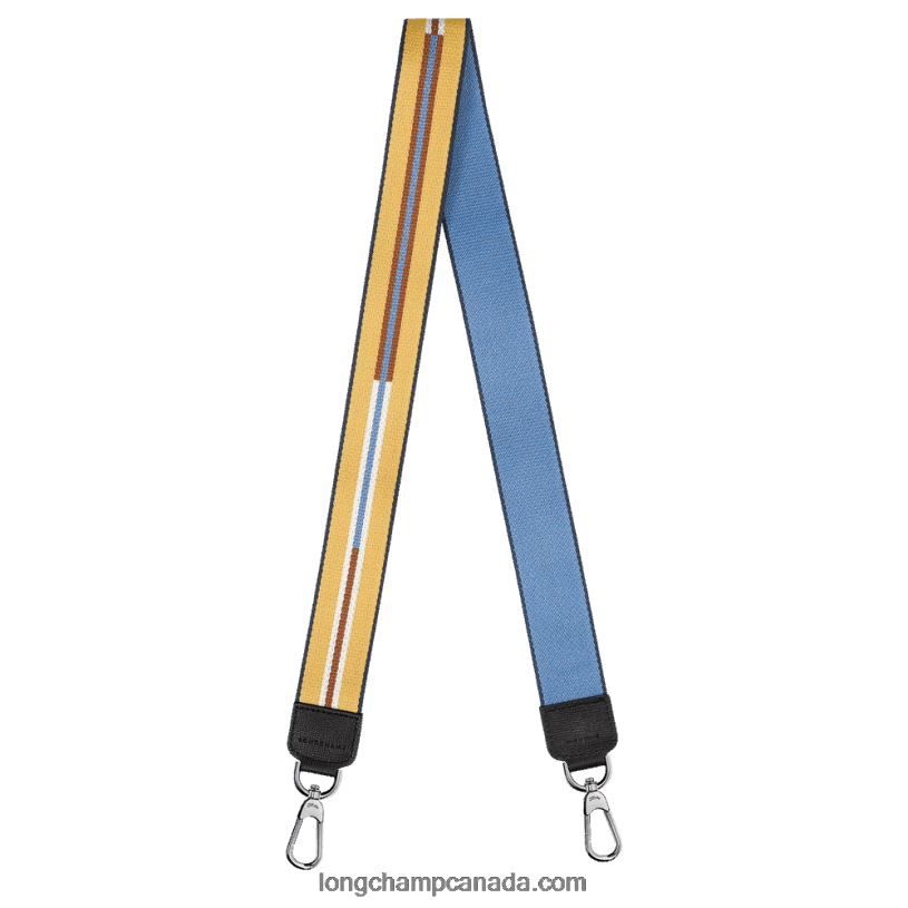 Longchamp Rayures Shoulder strap VJ2H41078 Blue Mist