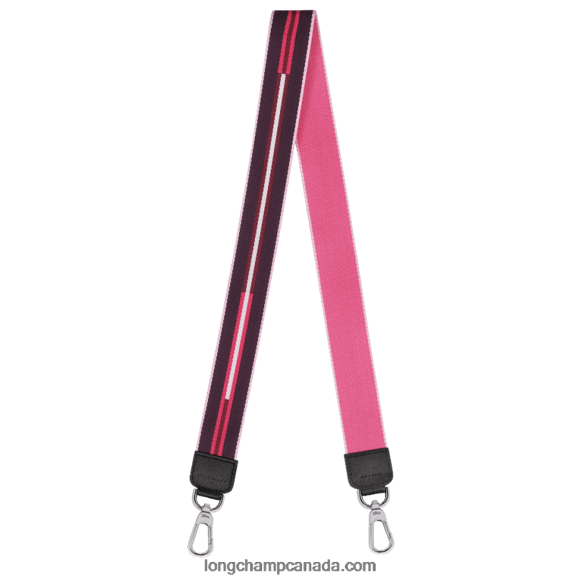 Longchamp Rayures Shoulder strap VJ2H41079 Candy