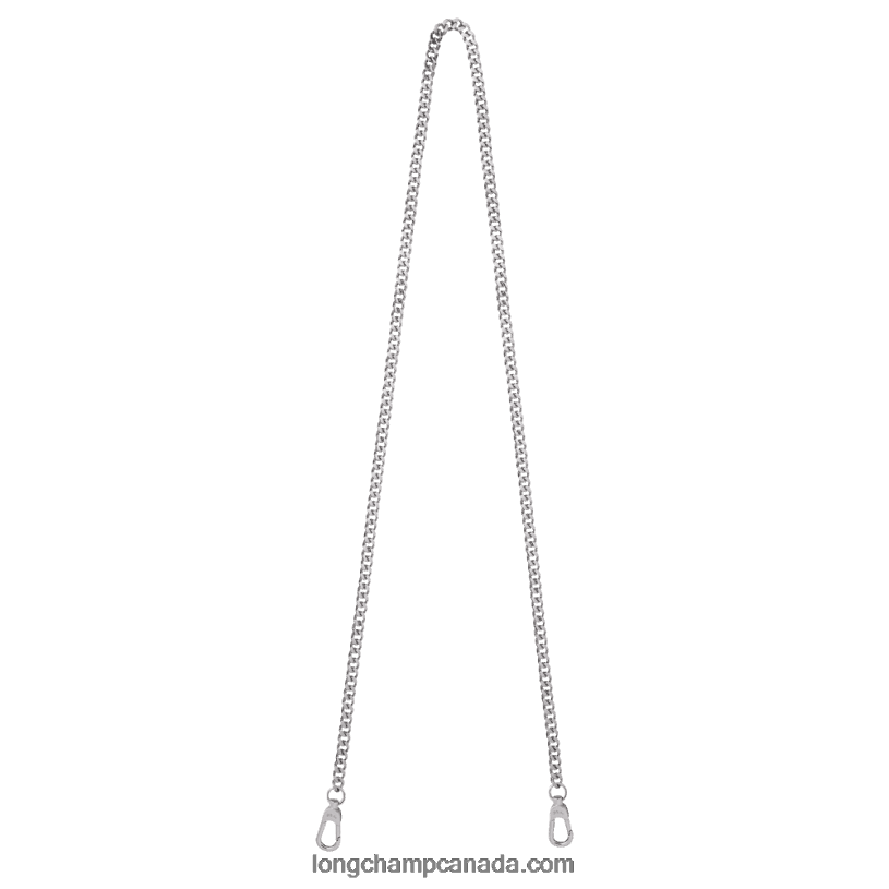 Longchamp chaine Shoulder strap VJ2H41082 Silver