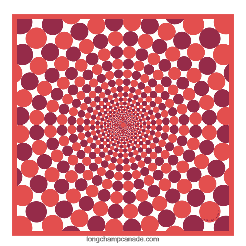 Longchamp Spring/Summer 2023 Collection Silk scarf 70 VJ2H41035 Fuchsia