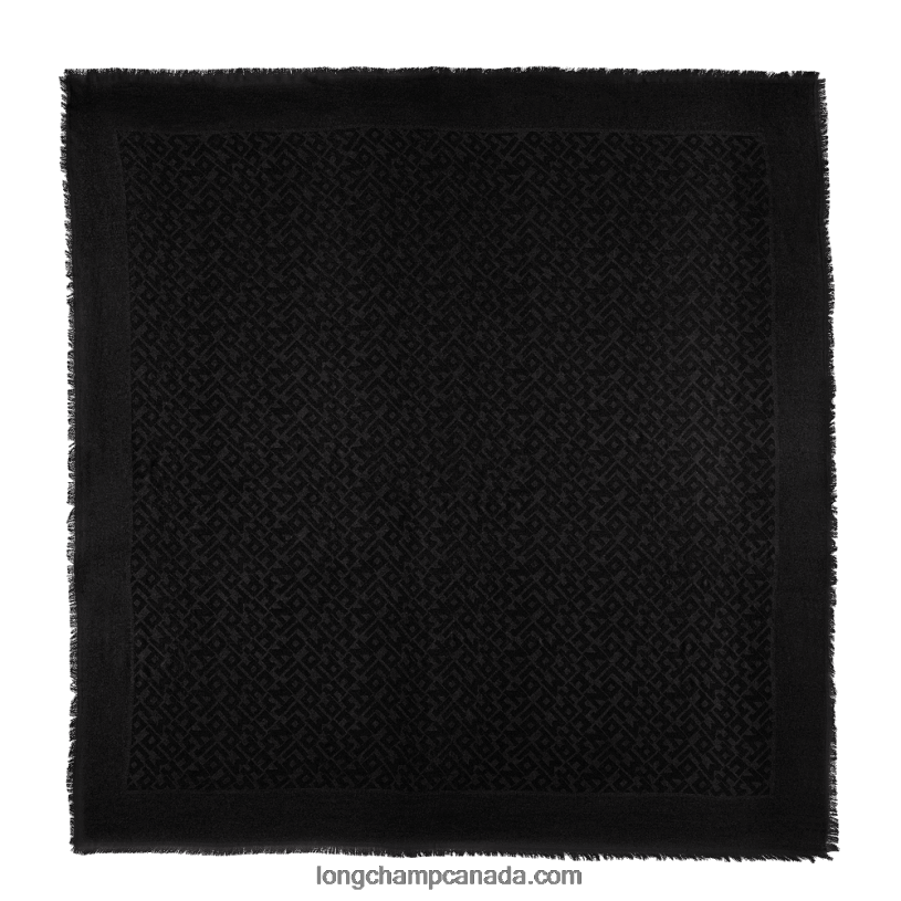 Longchamp Spring/Summer 2023 Collection Shawl VJ2H4969 Black