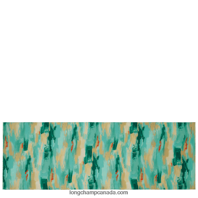 Longchamp Spring/Summer 2023 Collection Stole VJ2H41000 Aqua