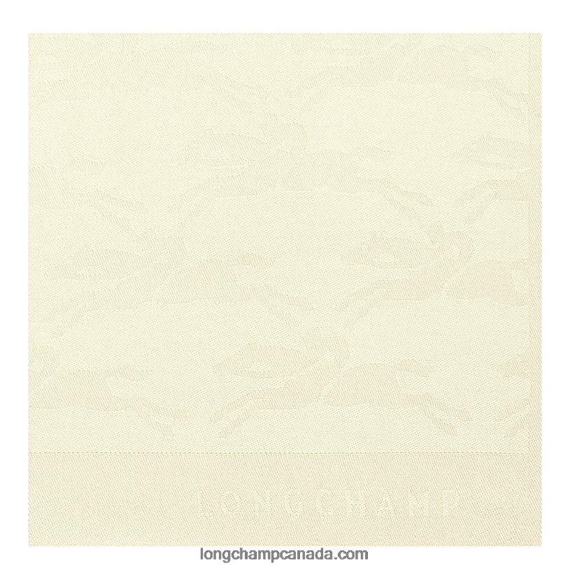 Longchamp Spring/Summer 2023 Collection Stole VJ2H4984 Ivory