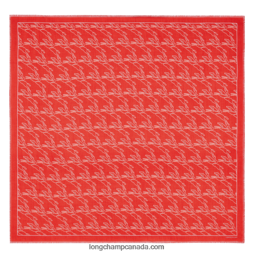 Longchamp Spring/Summer 2023 Collection Stole VJ2H4987 Pink