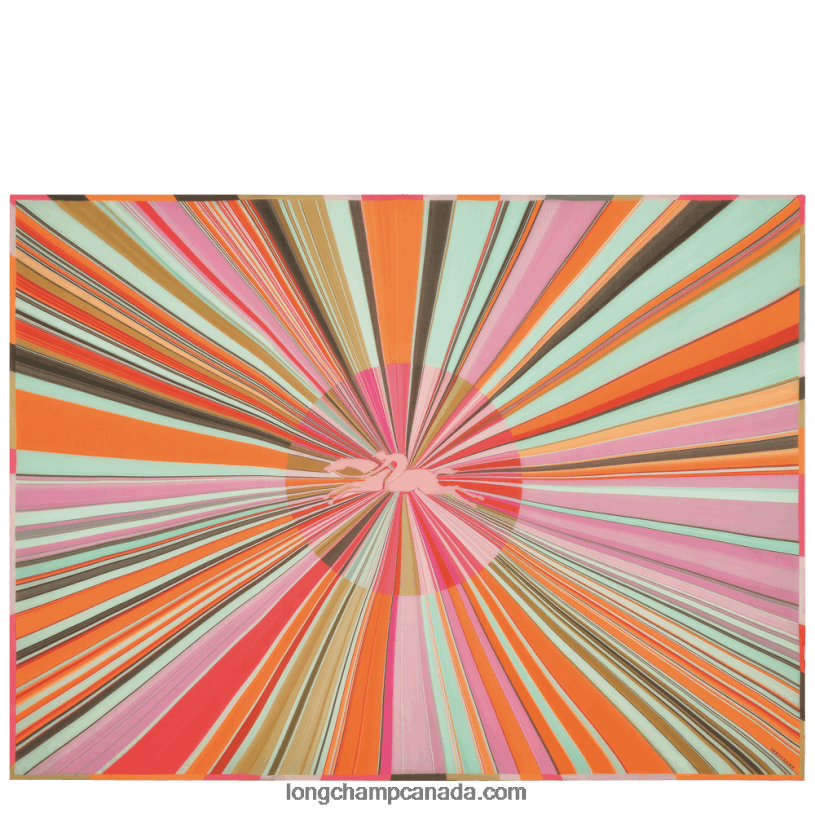 Longchamp Spring/Summer 2023 Collection Stole VJ2H4989 Fuchsia