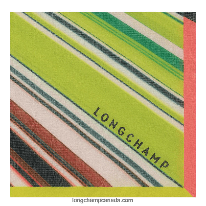 Longchamp Spring/Summer 2023 Collection Stole VJ2H4990 Grass/Green Light