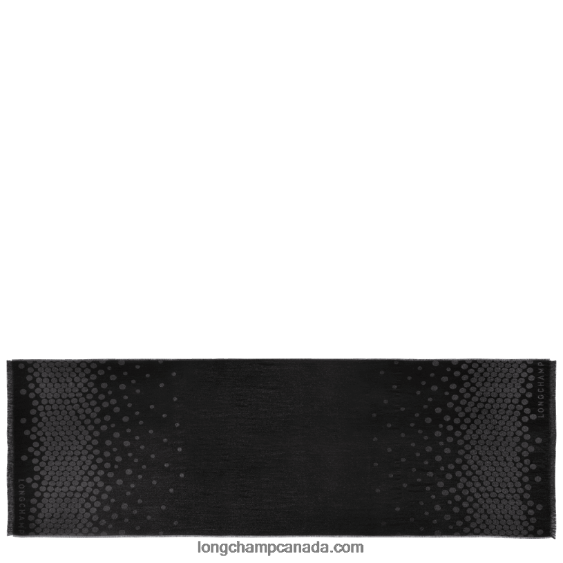 Longchamp Spring/Summer 2023 Collection Stole VJ2H4991 Black