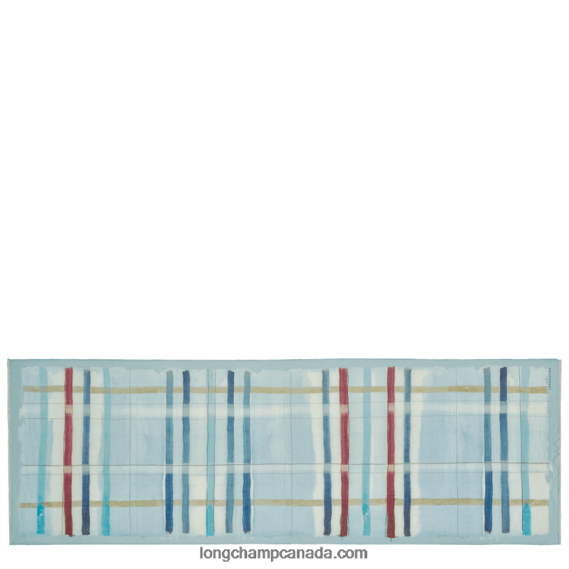 Longchamp Spring/Summer 2023 Collection Stole VJ2H4995 Aqua