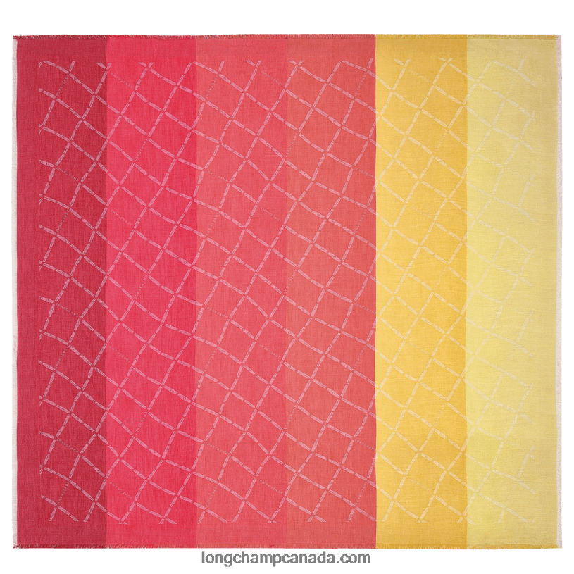 Longchamp Spring/Summer 2023 Collection Stole VJ2H4998 Yellow