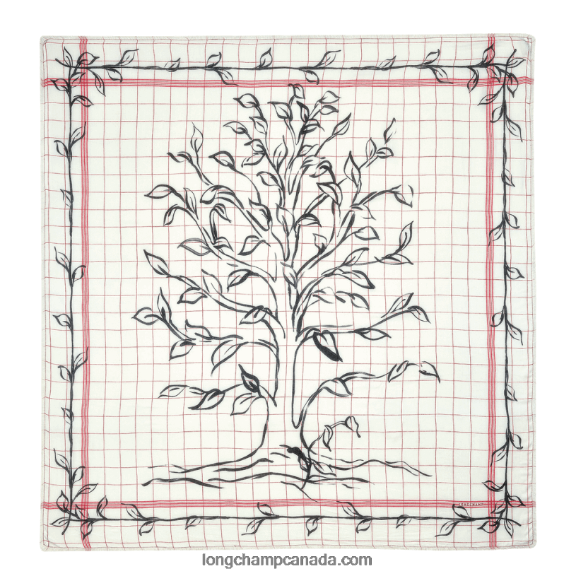 Longchamp Spring/Summer Collection 2022 Stole VJ2H4981 Red