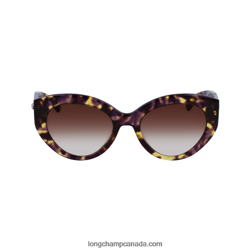 Longchamp Fall/Winter 2022 Collection Sunglasses VJ2H4901 Havana Purple