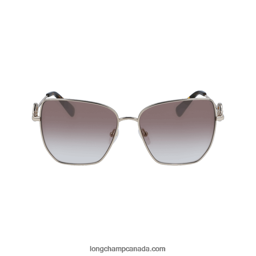 Longchamp Spring/Summer Collection 2023 Sunglasses VJ2H4883 Gold/Pink
