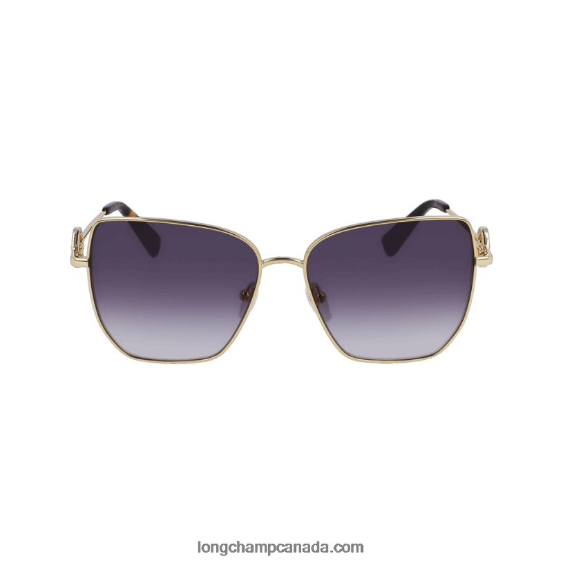 Longchamp Spring/Summer Collection 2023 Sunglasses VJ2H4884 Gold/Violet
