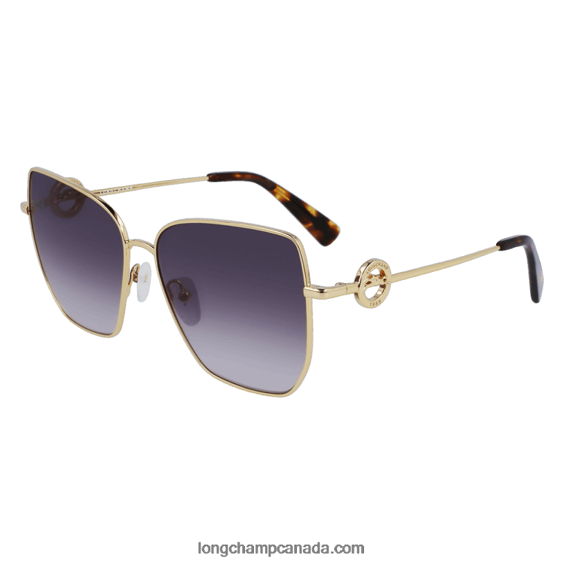 Longchamp Spring/Summer Collection 2023 Sunglasses VJ2H4884 Gold/Violet