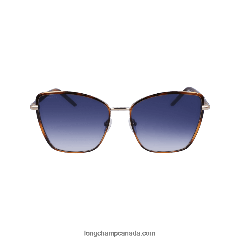 Longchamp Spring/Summer Collection 2023 Sunglasses VJ2H4887 Blue Havana
