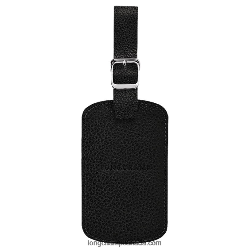 Longchamp Le Foulonne Luggage tag VJ2H4853 Black