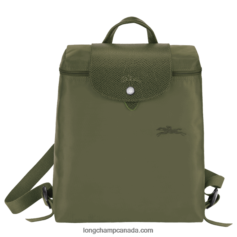 Longchamp Le Pliage Green Backpack VJ2H4435 Forest