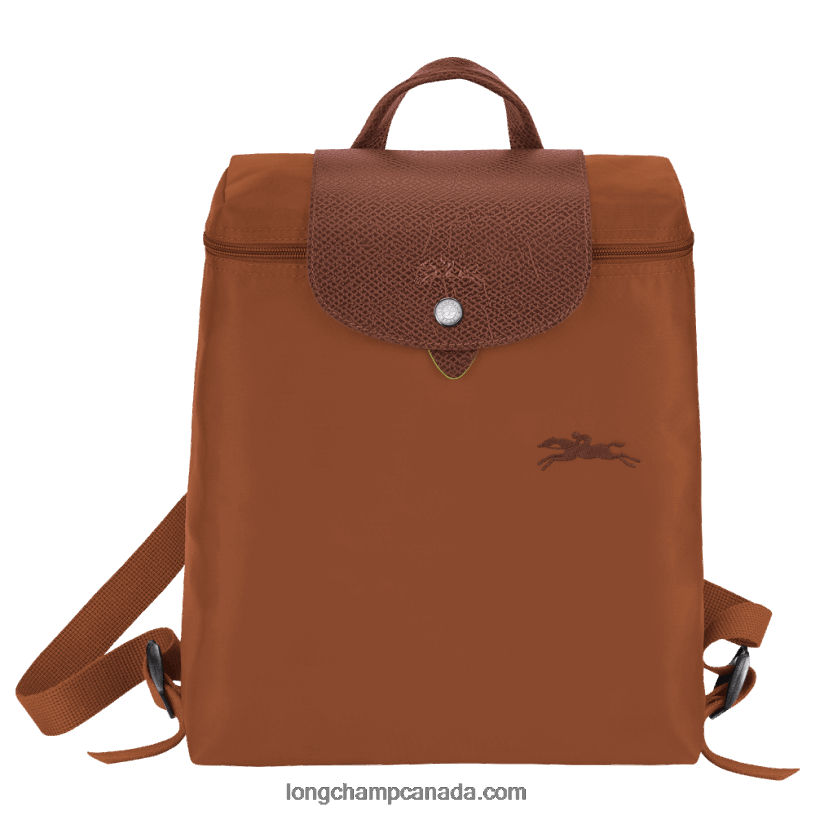 Longchamp Le Pliage Green Backpack VJ2H4436 Cognac