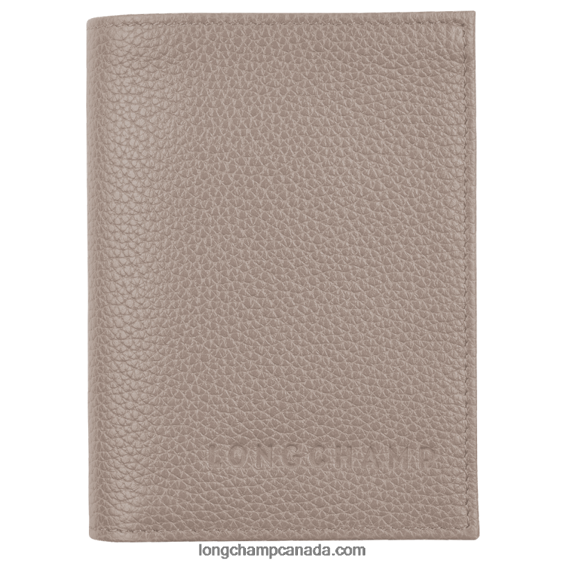 Longchamp Le Foulonne Card holder VJ2H4660 Turtledove