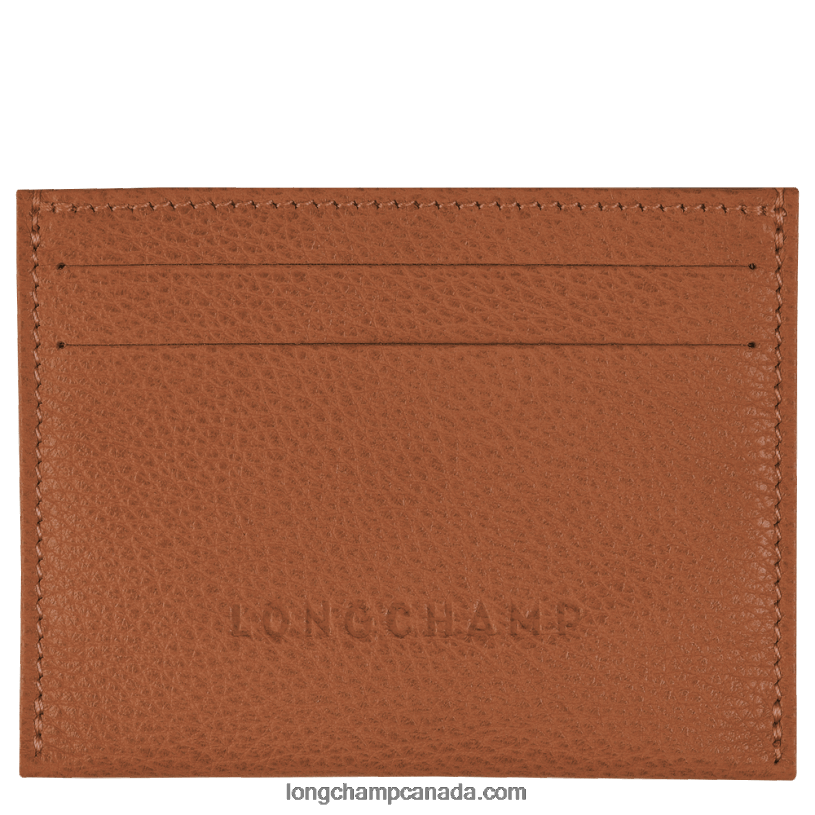 Longchamp Le Foulonne Cardholder VJ2H4645 Caramel