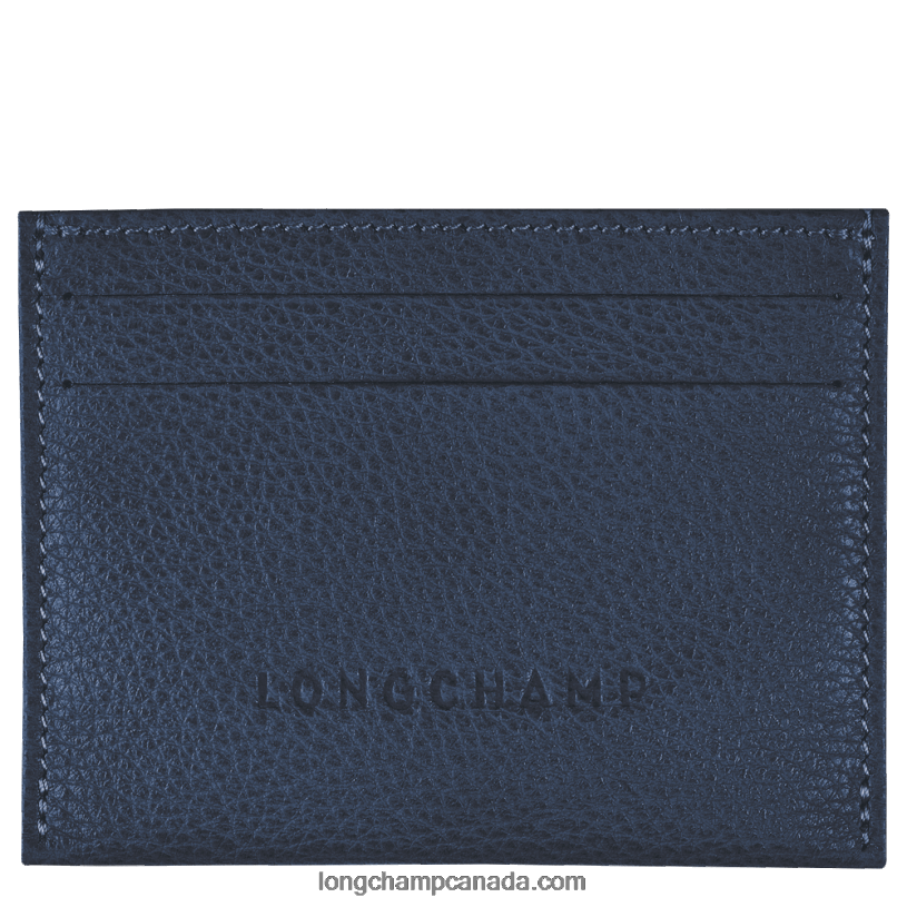 Longchamp Le Foulonne Cardholder VJ2H4649 Navy