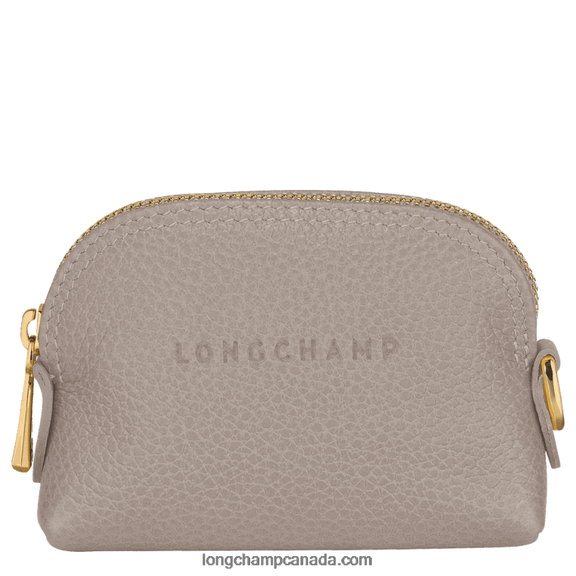 Longchamp Le Foulonne Coin purse VJ2H4528 Turtledove